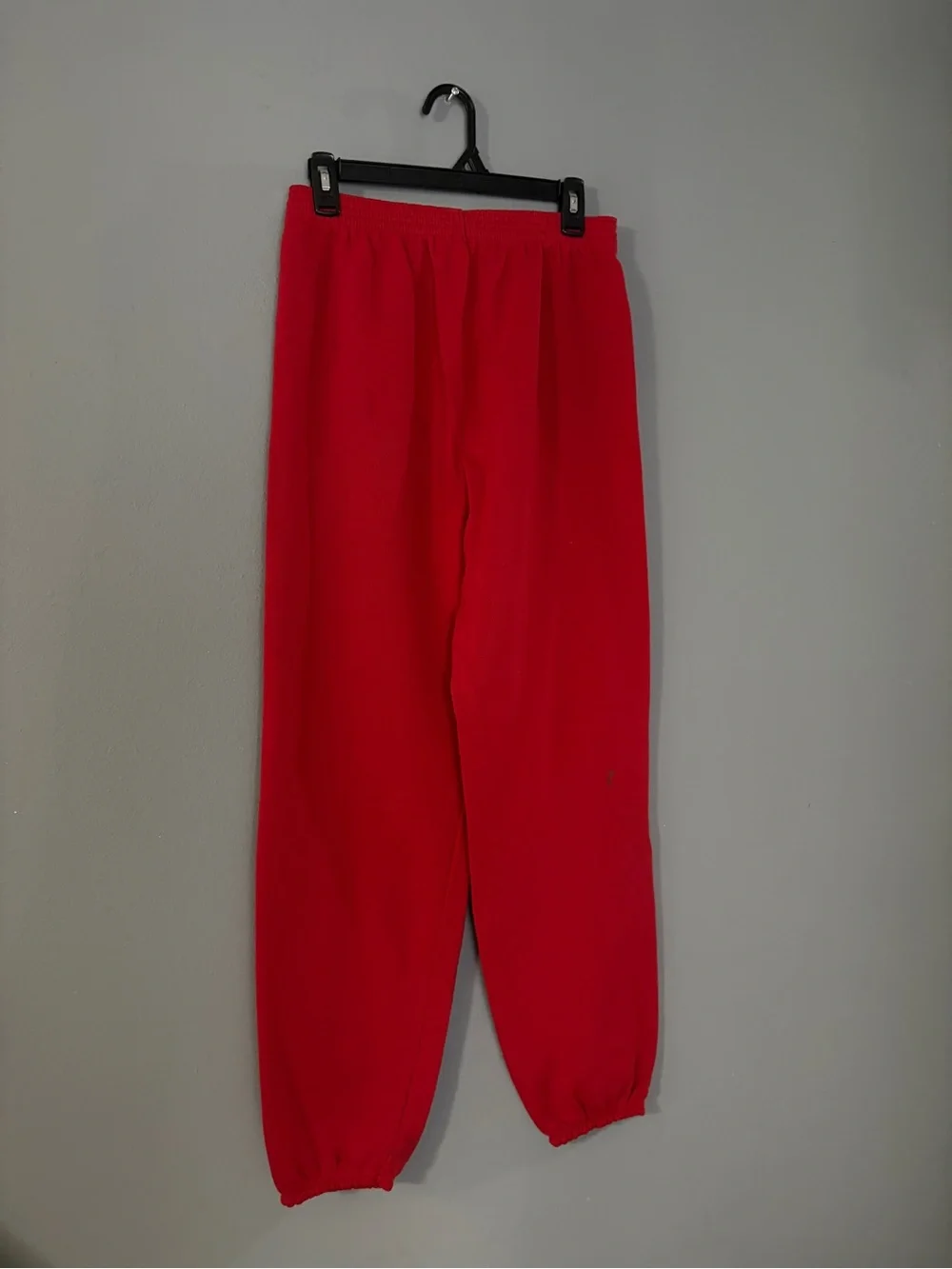 Tultex Red Kids Joggers with Side Lettering and Crest